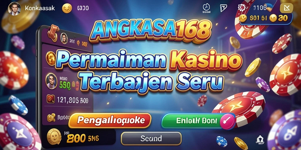 Tampilan menarik dari gameplay Kasino di ANGKASA168 yang seru.