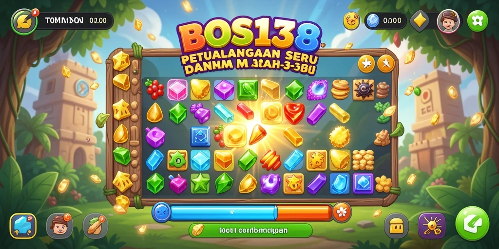 Tampilan gameplay menarik dari BOS138 yang sangat seru.