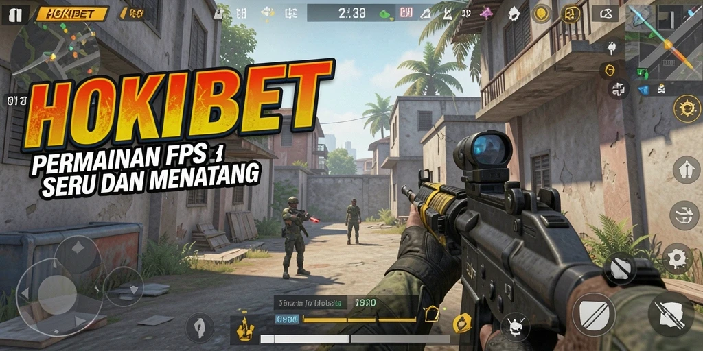 Gameplay mendebarkan dalam HOKIBET dengan aksi tembak-menembak yang intens.