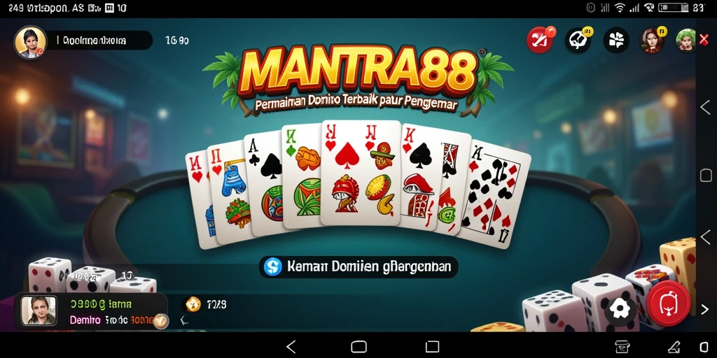 Screenshot gameplay MANTRA88 yang menarik dan interaktif.