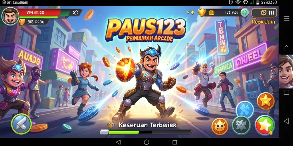 Tampilan gameplay menarik dari PAUS123 dengan aksi cepat dan visual menawan.