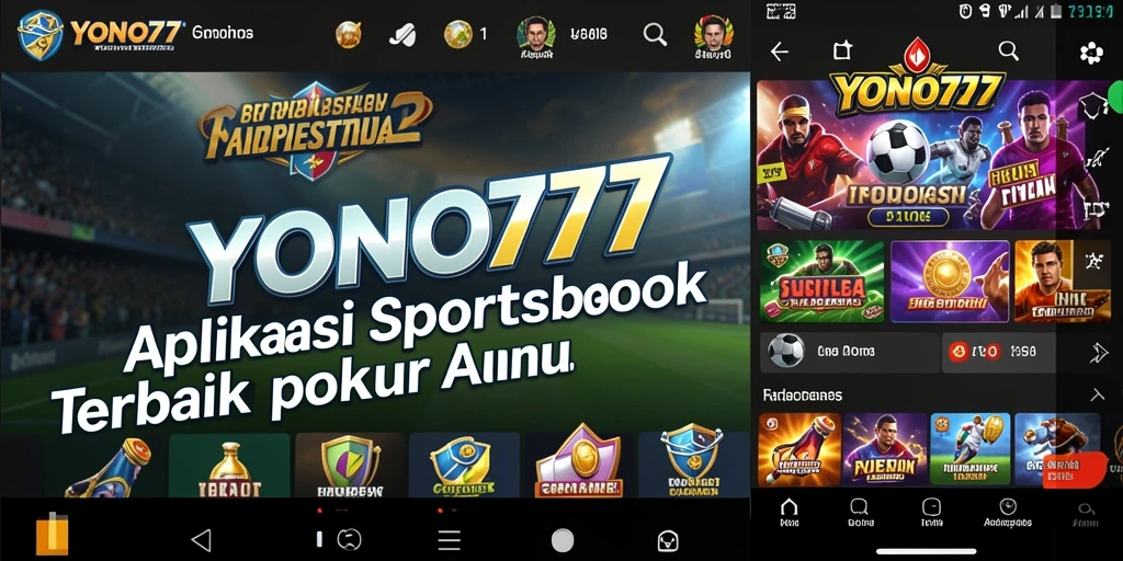 Tampilan gameplay Sportsbook yang menarik di YONO777.